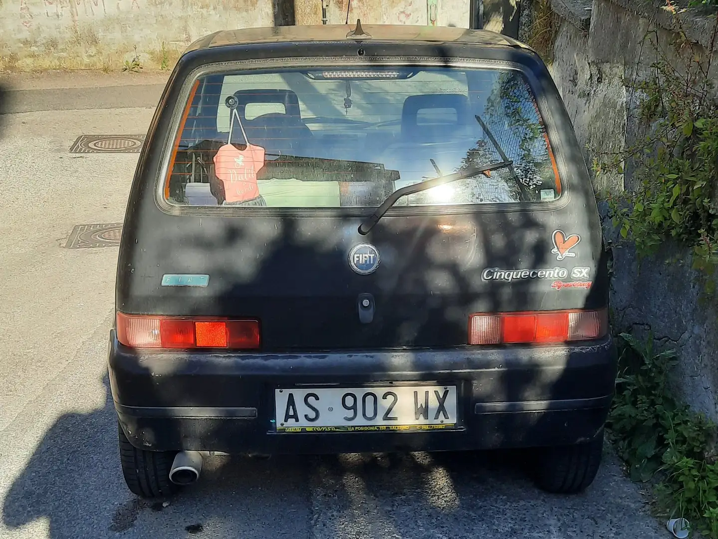 Fiat Cinquecento Cinquecento 1.1 SX Hobby Negro - 2