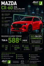 3.3L e-SKYACTIV MHEV Homura Plus Auto Offerta Noleggio a lungo termine
