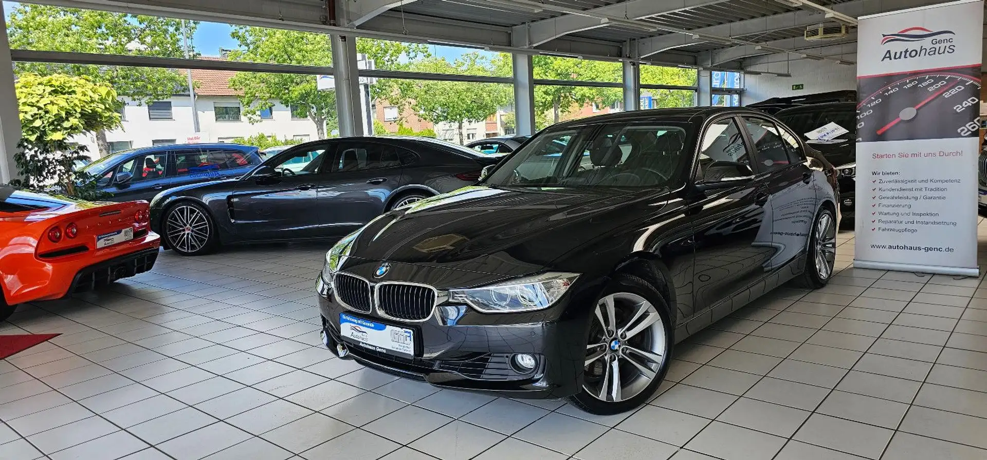 BMW 328 i Lim. Leder Navi Bi-Xenon PDC Sitzheizung Noir - 1