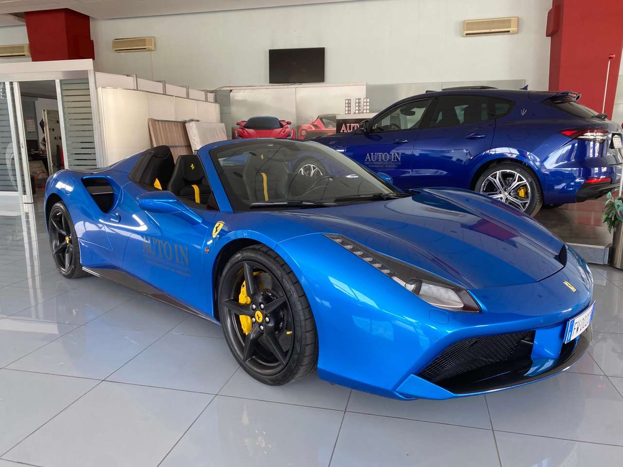 Ferrari 488 Spider 3.9 dct IVA ESPOSTA ATELIER FULL COME NUOVA