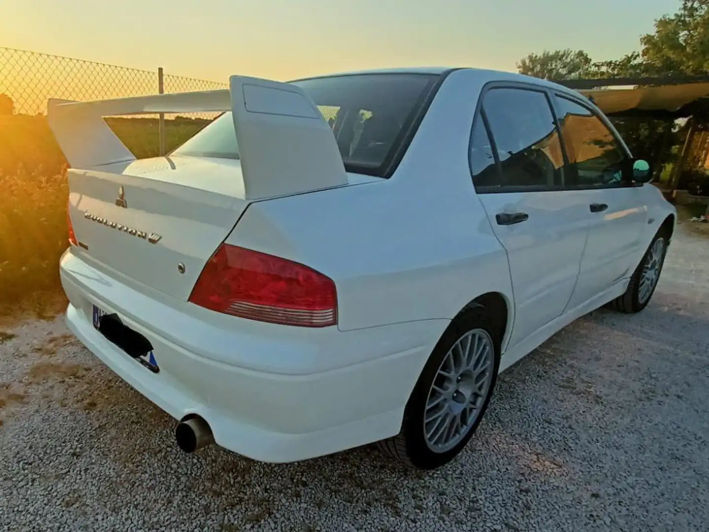 Mitsubishi Lancer Evo 7 RS Bianco - 1