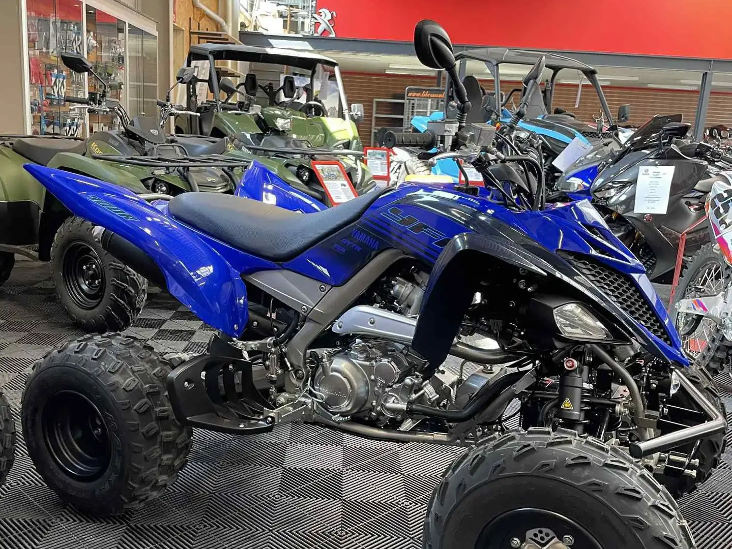 Yamaha YFM 700 Raptor Blauw - 1