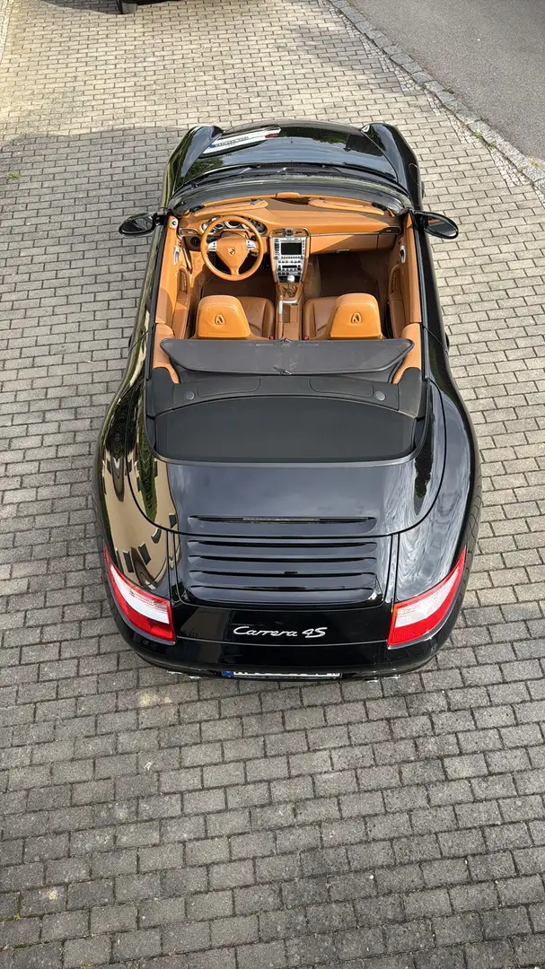 Porsche 997 Carrera 4 S Cabrio Schwarz - 1