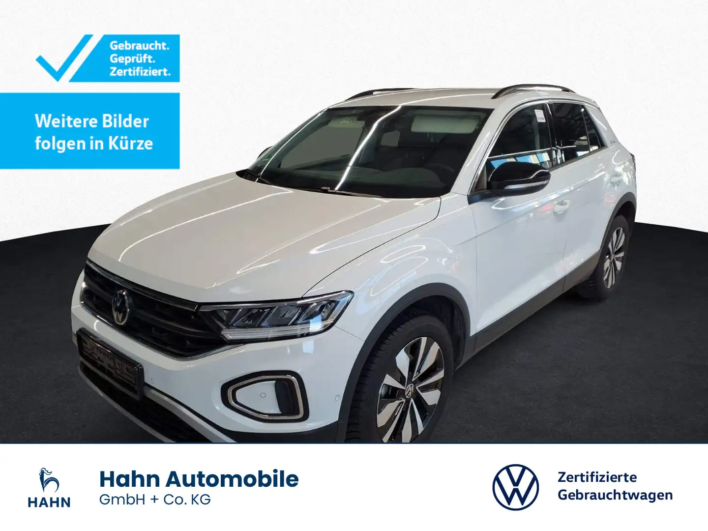 Volkswagen T-Roc 1.0TSI Goal LED Navi ACC Sitzhzg APP DAB Weiß - 1