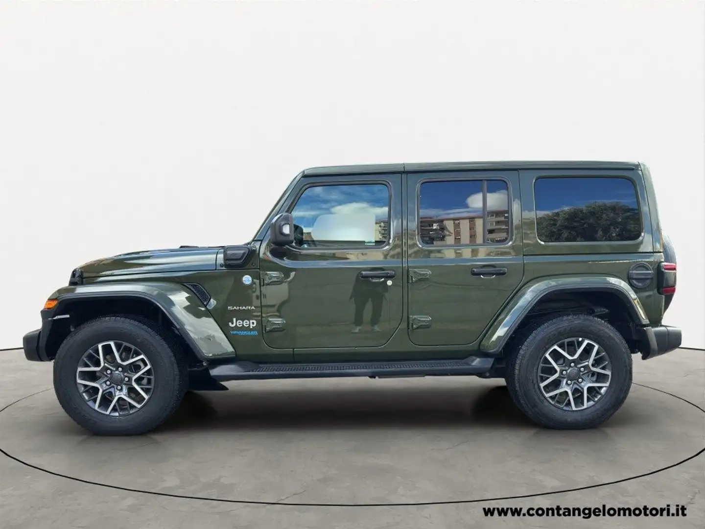 Jeep Wrangler Unlimited 2.0 PHEV ATX 4xe Sahara Verde - 2