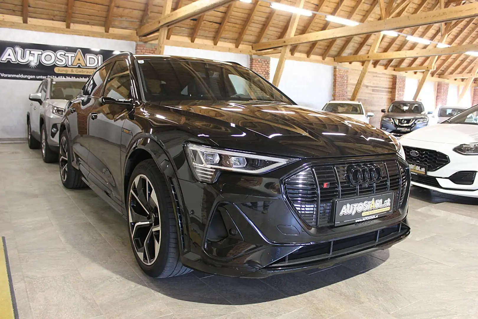 Audi e-tron SB quattro 95kWh S/NP:124000.-TOP-AUSSTATTUNG!! Schwarz - 2