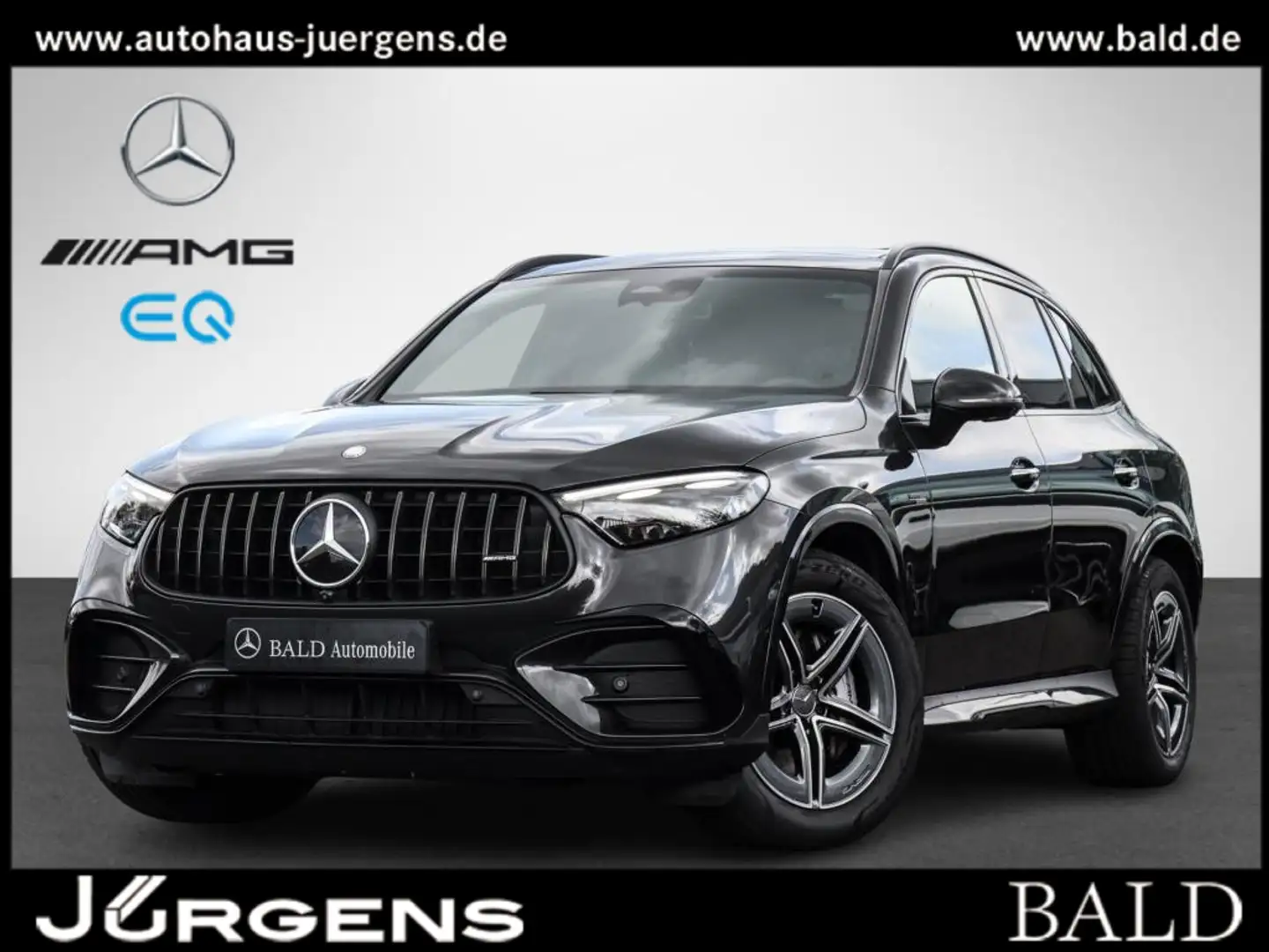 Mercedes-Benz GLC 43 AMG 4M Pano/AHK/Night/Distr/360/HAL/Memo Grau - 1