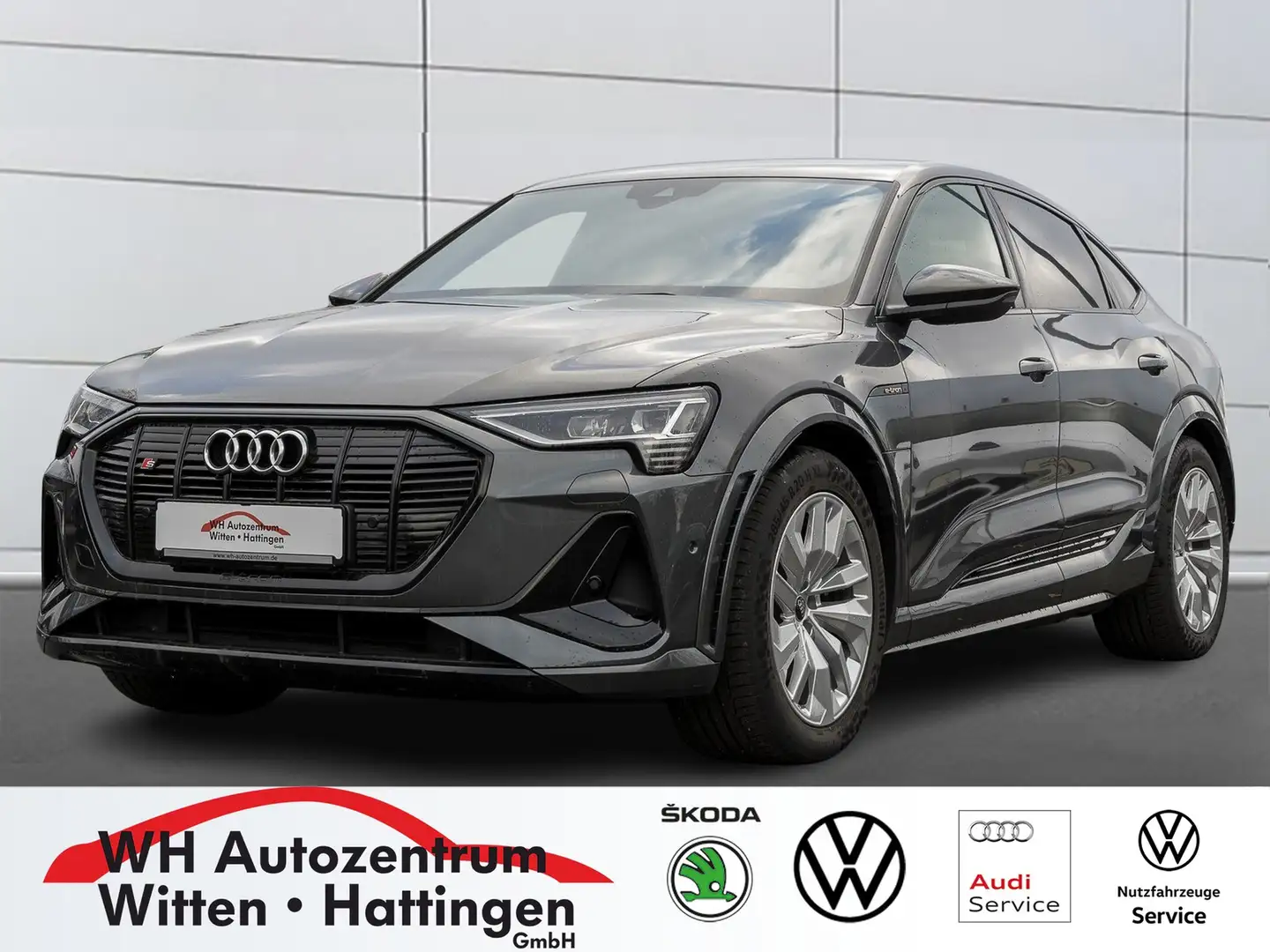 Audi e-tron Sportback S quattro LUFTFEDERUNG AHK REARVIEW B&O Grau - 1