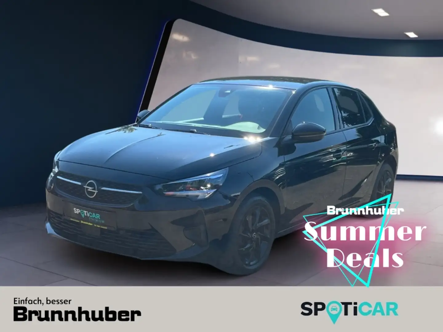 Opel Corsa EU6d F 5t. GS Line 1.2 Turbo S 96kW AT8 digitales Schwarz - 1