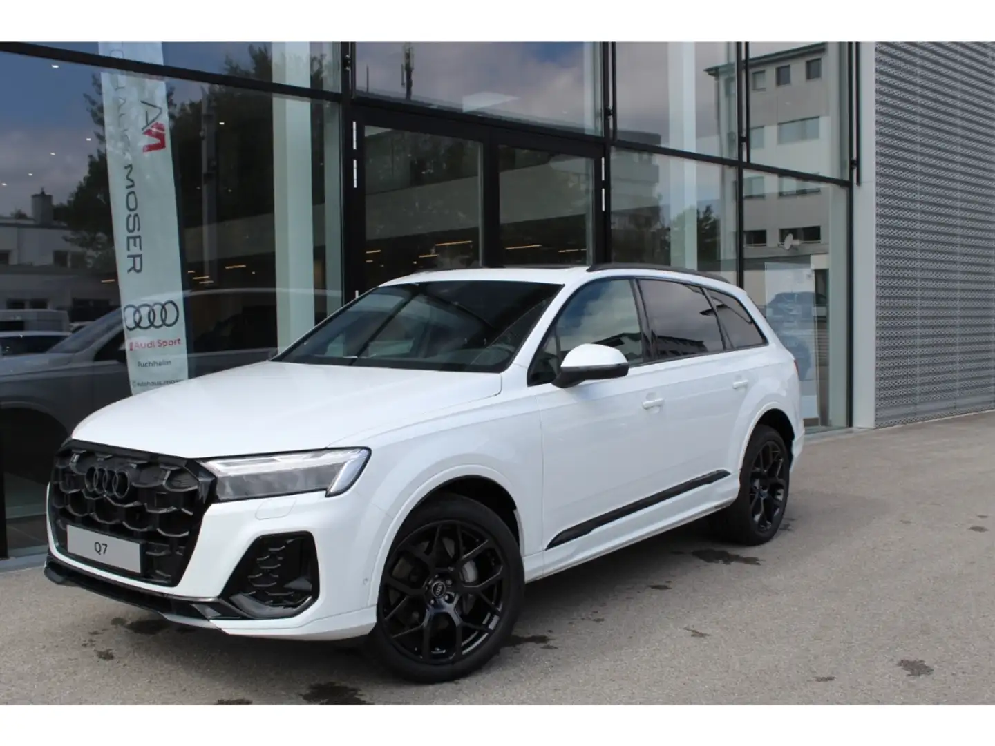 Audi Q7 50 TDI qu.Tiptr. S-Line ACC*MTRX*Pano*B&O*AHK!!! Weiß - 2