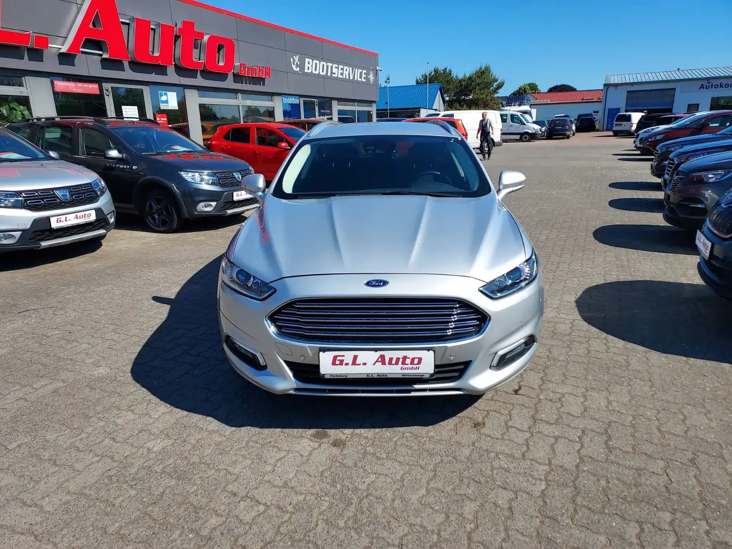 Ford Mondeo Turnier/NAVI/PDC/SITZHZG/FRONTHZG/TEMPO Silber - 2