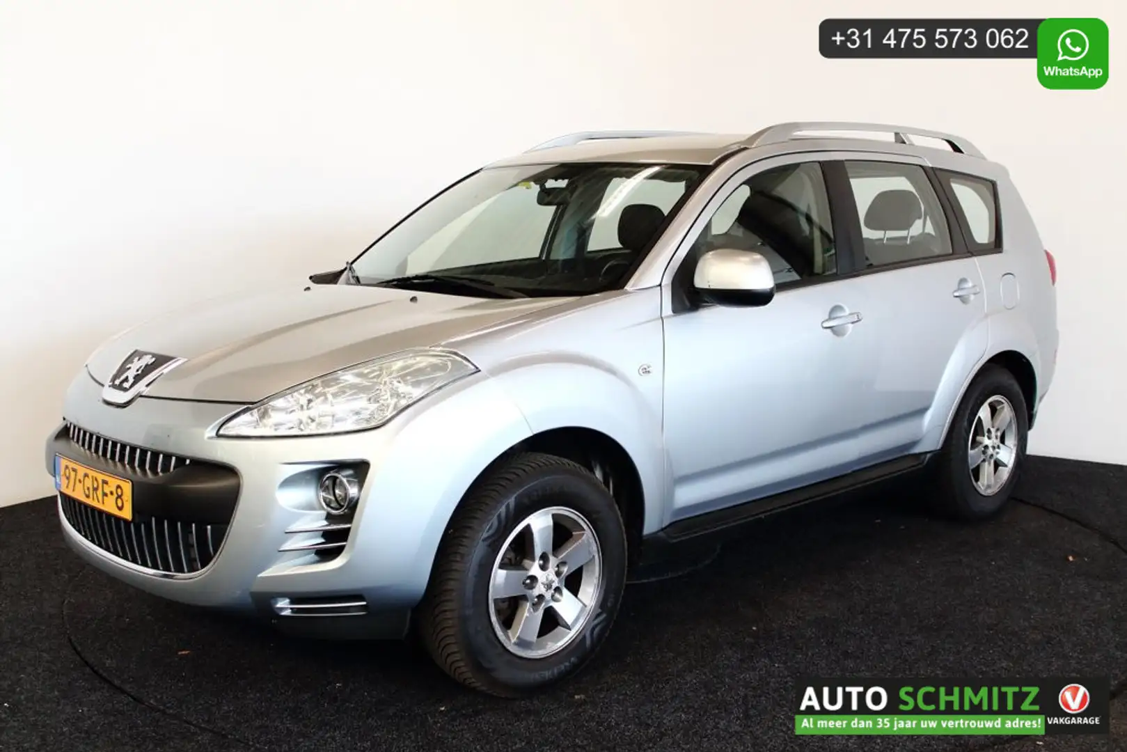 Peugeot 4007 2.4 ST 4x4 Automaat 5p. *Clima/Cruise/Trekhaak* Grau - 2