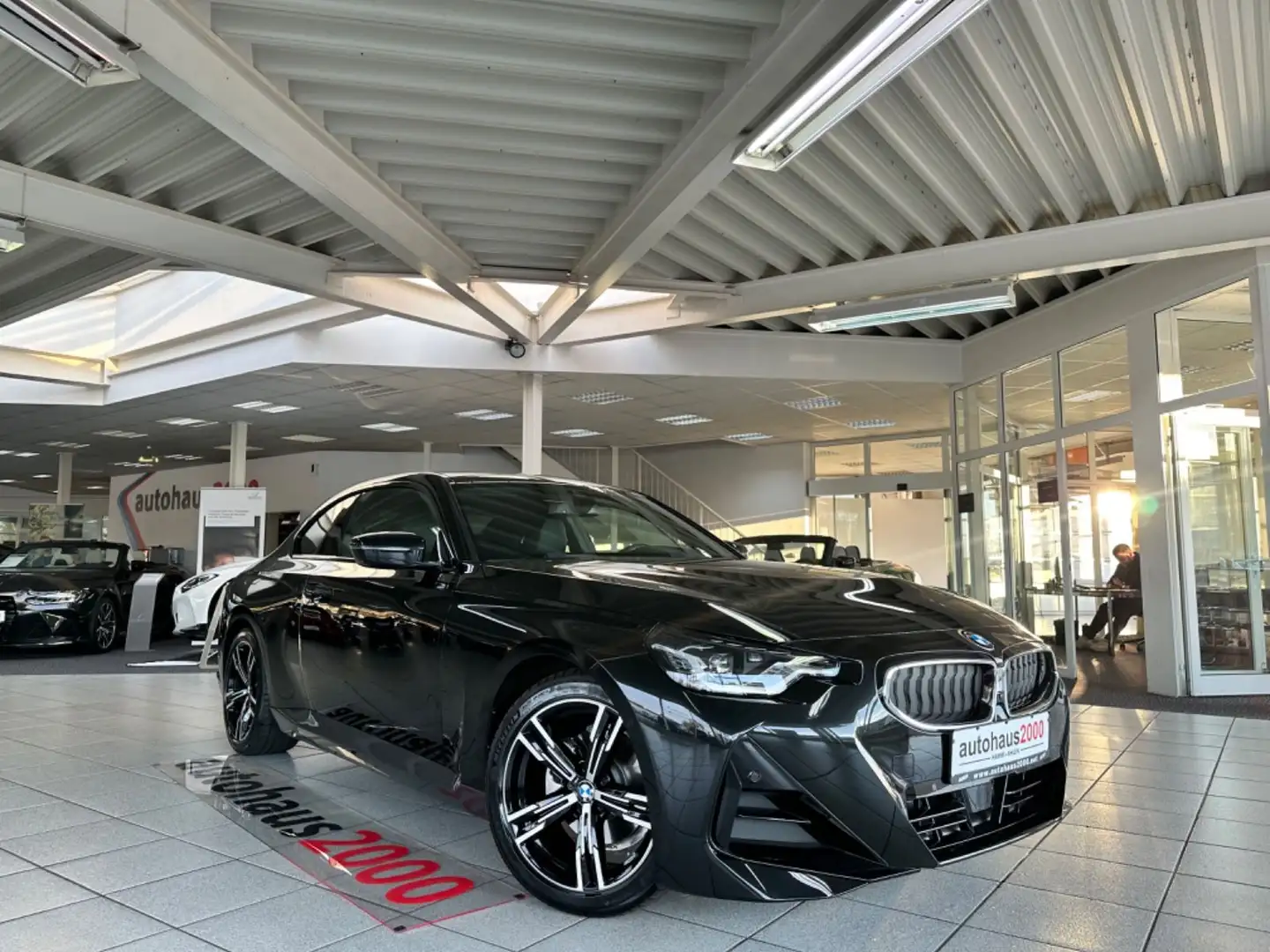 BMW 220 i Coupe M Sportpaket AUT./LED/360°K/DAB Noir - 1