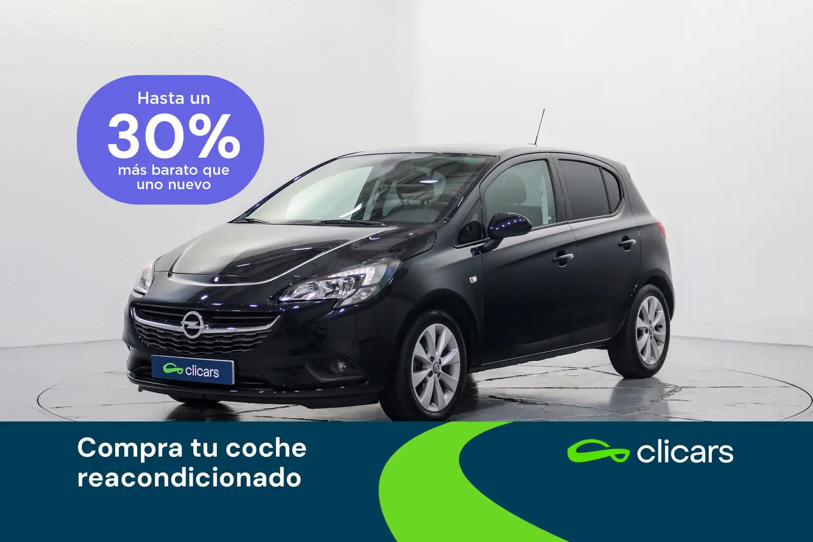 Opel Corsa 1.4 Selective 90 Negro - 1