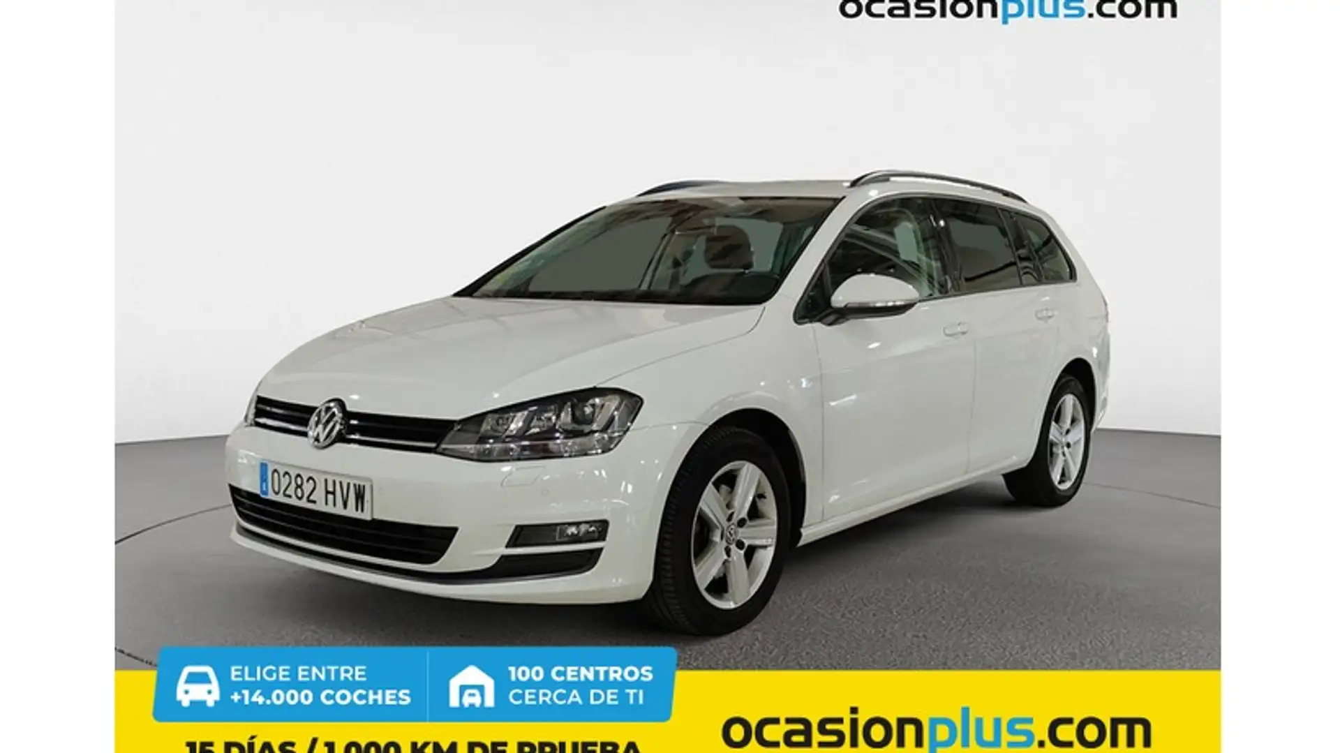 Volkswagen Golf Variant 2.0TDI CR BMT Advance DSG 150 Blanc - 1
