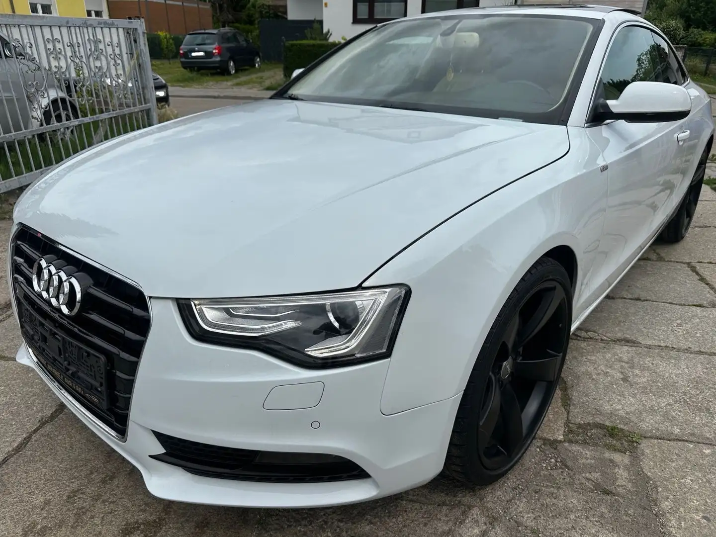 Audi A5 2.0 T Coupe Quattro * Automatik * Leder *Navi Weiß - 1