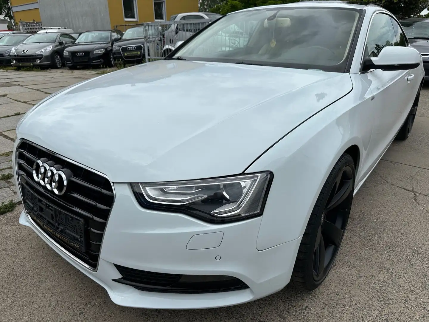 Audi A5 2.0 T Coupe Quattro * Automatik * Leder *Navi Weiß - 2
