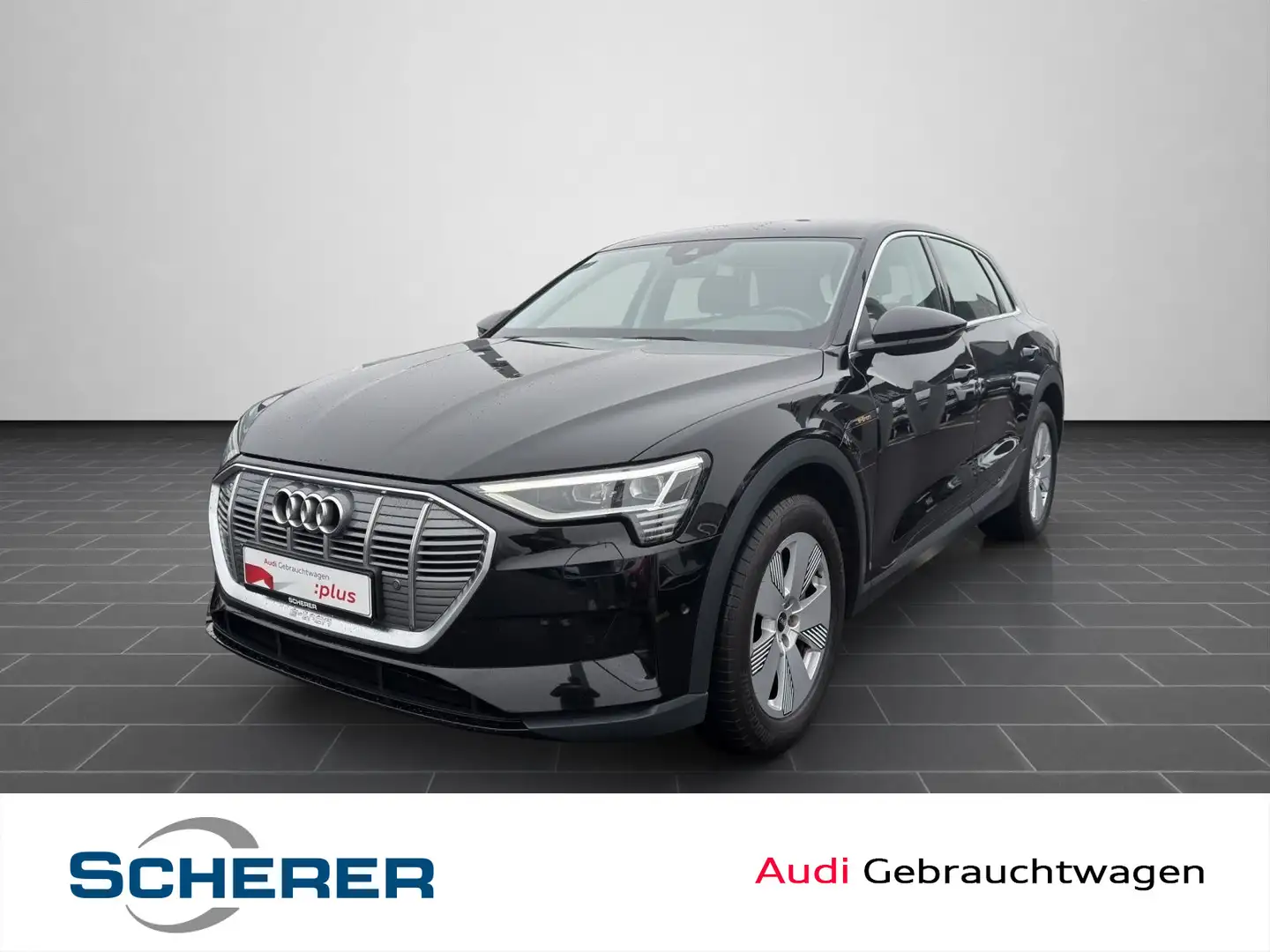 Audi e-tron 50 quattro 230 kW AHK NAVI RFK TOUR Schwarz - 1