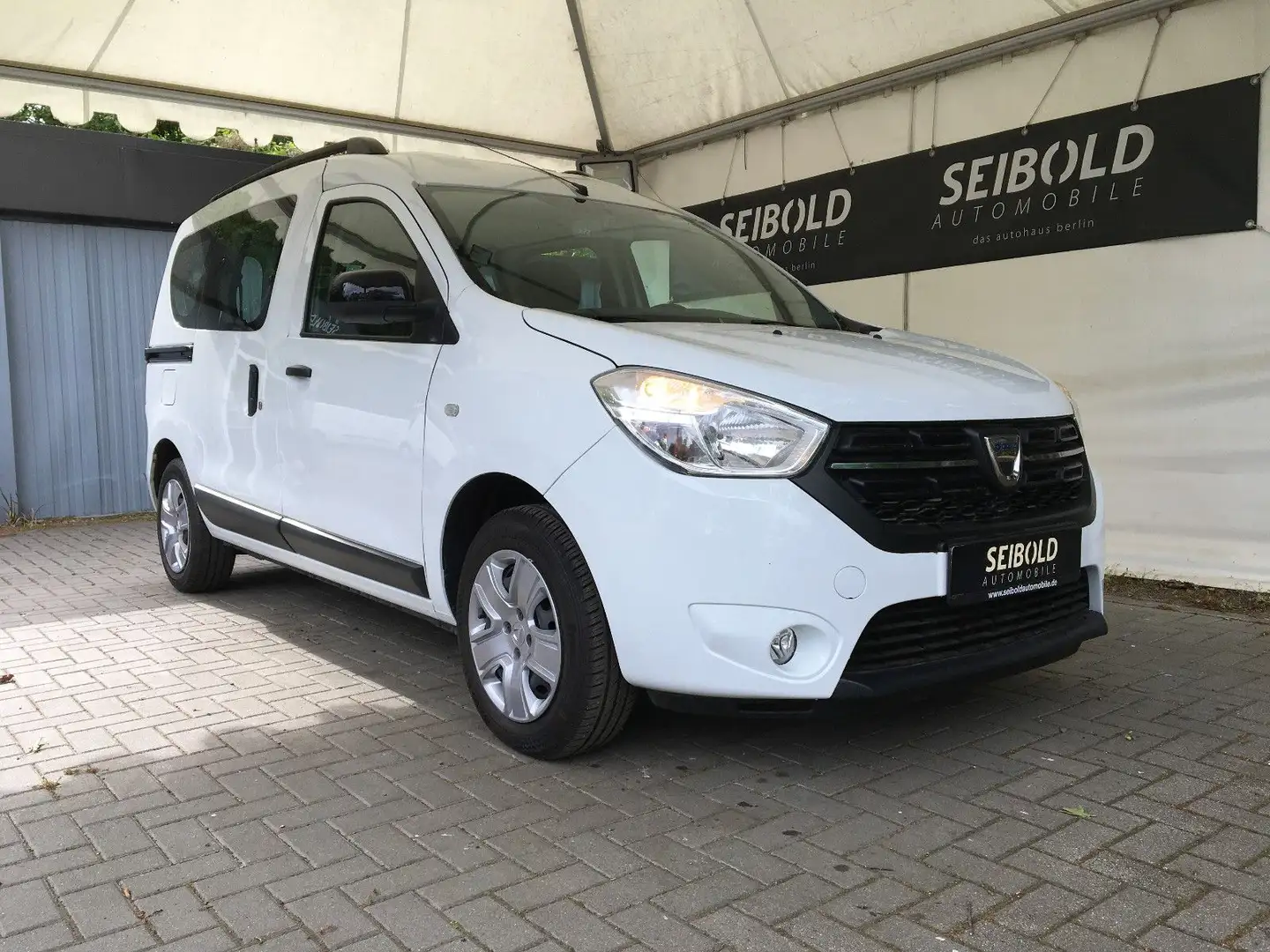 Dacia Dokker 1.6 SCe Comf./1.Hd/Scheckheft/Klima/Tempo Weiß - 2