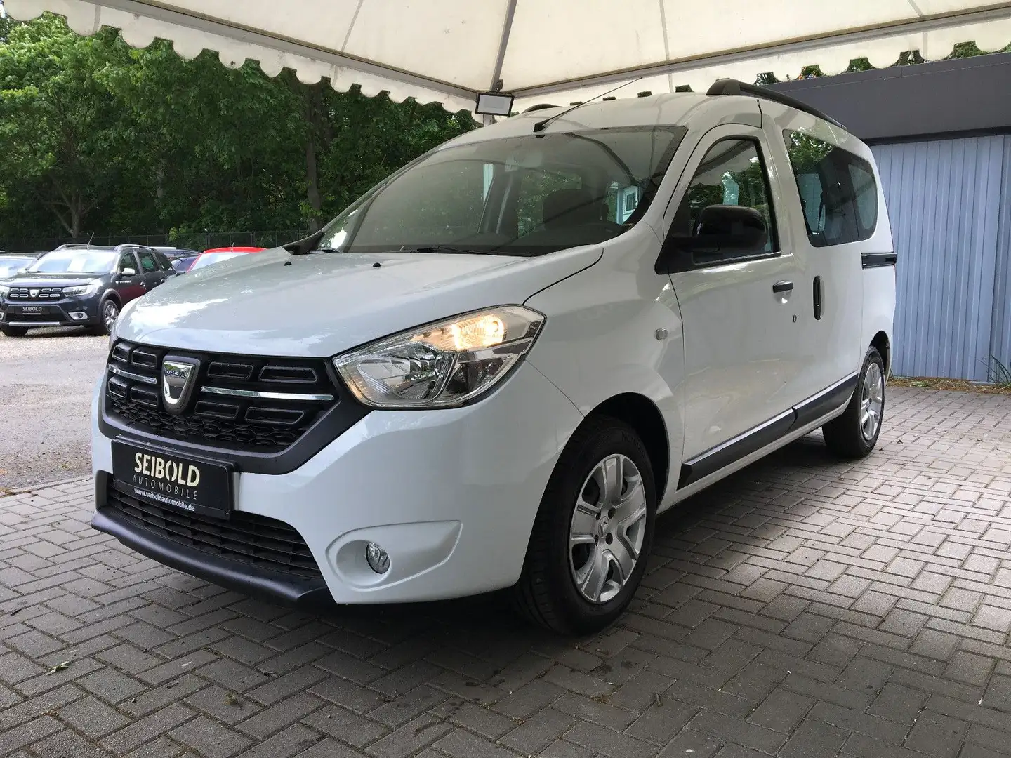 Dacia Dokker 1.6 SCe Comf./1.Hd/Scheckheft/Klima/Tempo Weiß - 1