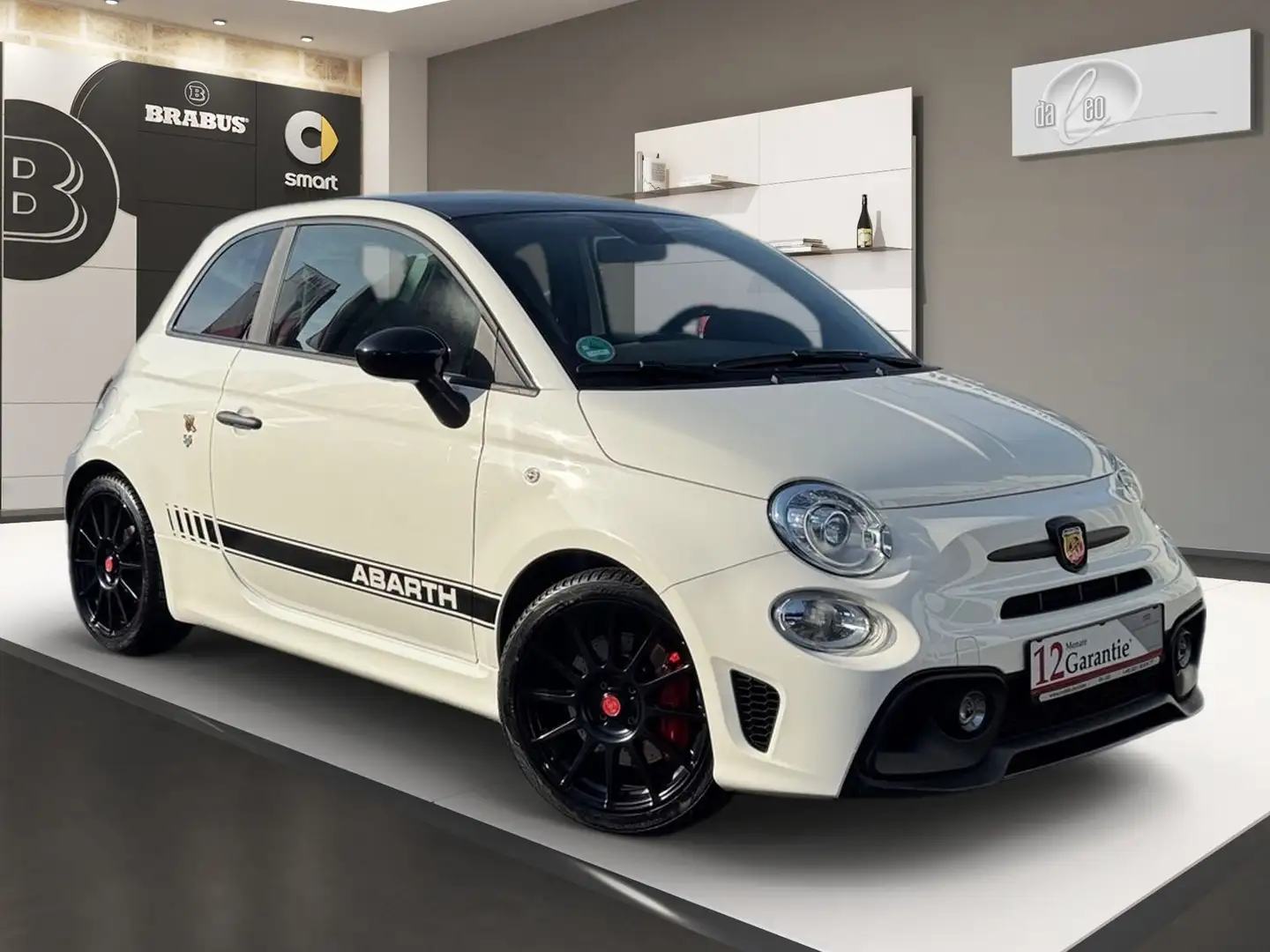 Abarth 595 esseesse Sabelt Carbon Sitze Beats Brembo Weiß - 2