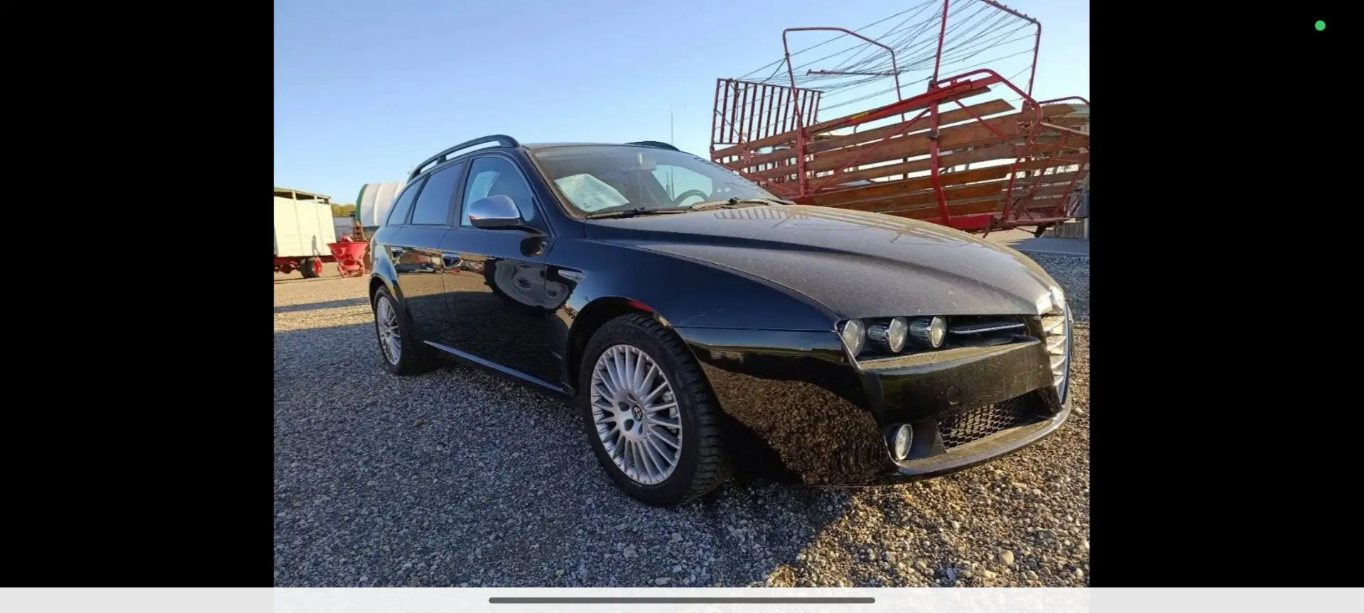 Alfa Romeo 159 Sportwagon 1.9 JTDM 8V DPF Distinctive Schwarz - 1