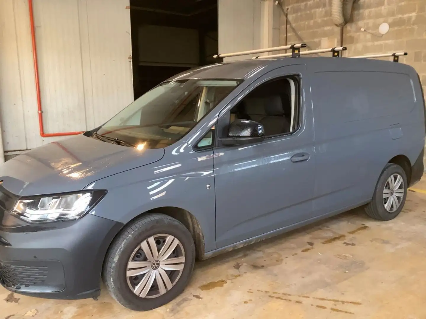 Volkswagen Caddy Cargo 2.0 TDI Maxi | Kam | AHK Grau - 1