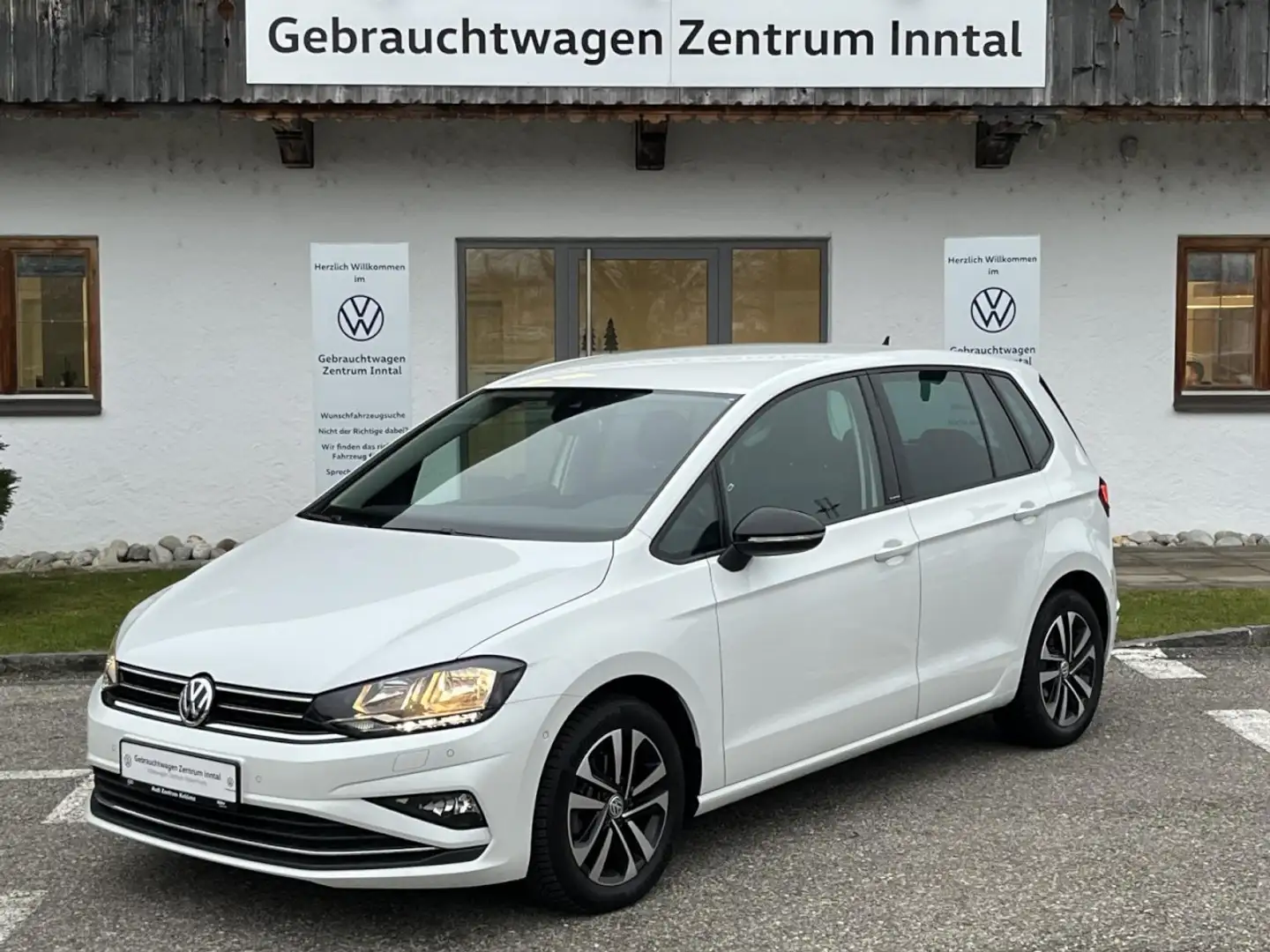 Volkswagen Golf Sportsvan 1,0 TSI IQ.Drive (Navi+ACC+Sitzhzg.) Klima Navi Weiß - 2