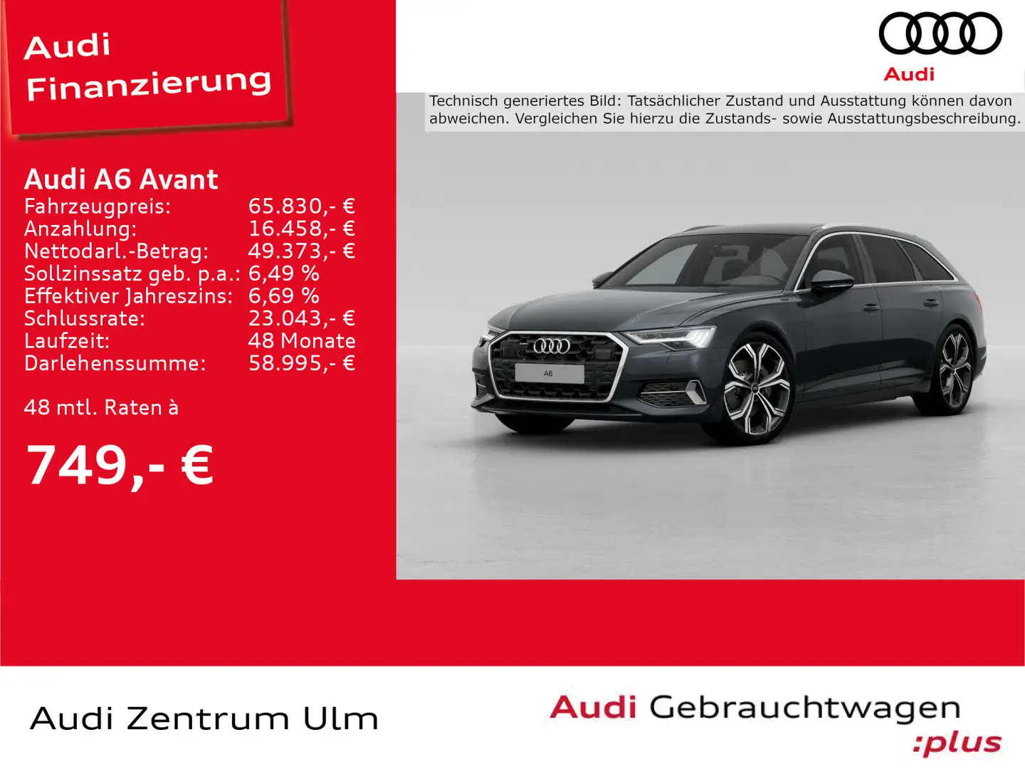 Audi A6 50 TDI qu S-Line 21 AHK LEDER PANO Grau - 1