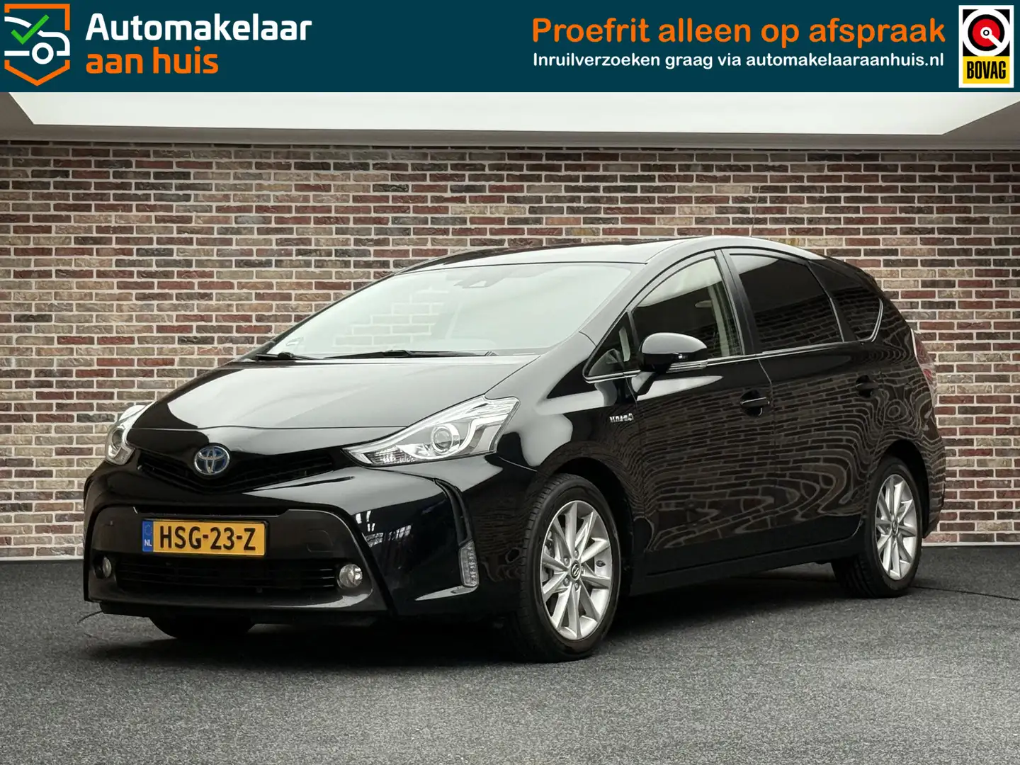 Toyota Prius+ 1.8 Dynamic 7PERSOONS LEDER CAMERA 7P NAVIGATIE Чорний - 1