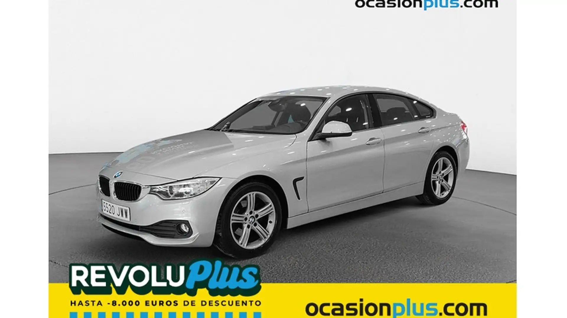 BMW 418 418d Gran Coupé Srebrny - 1