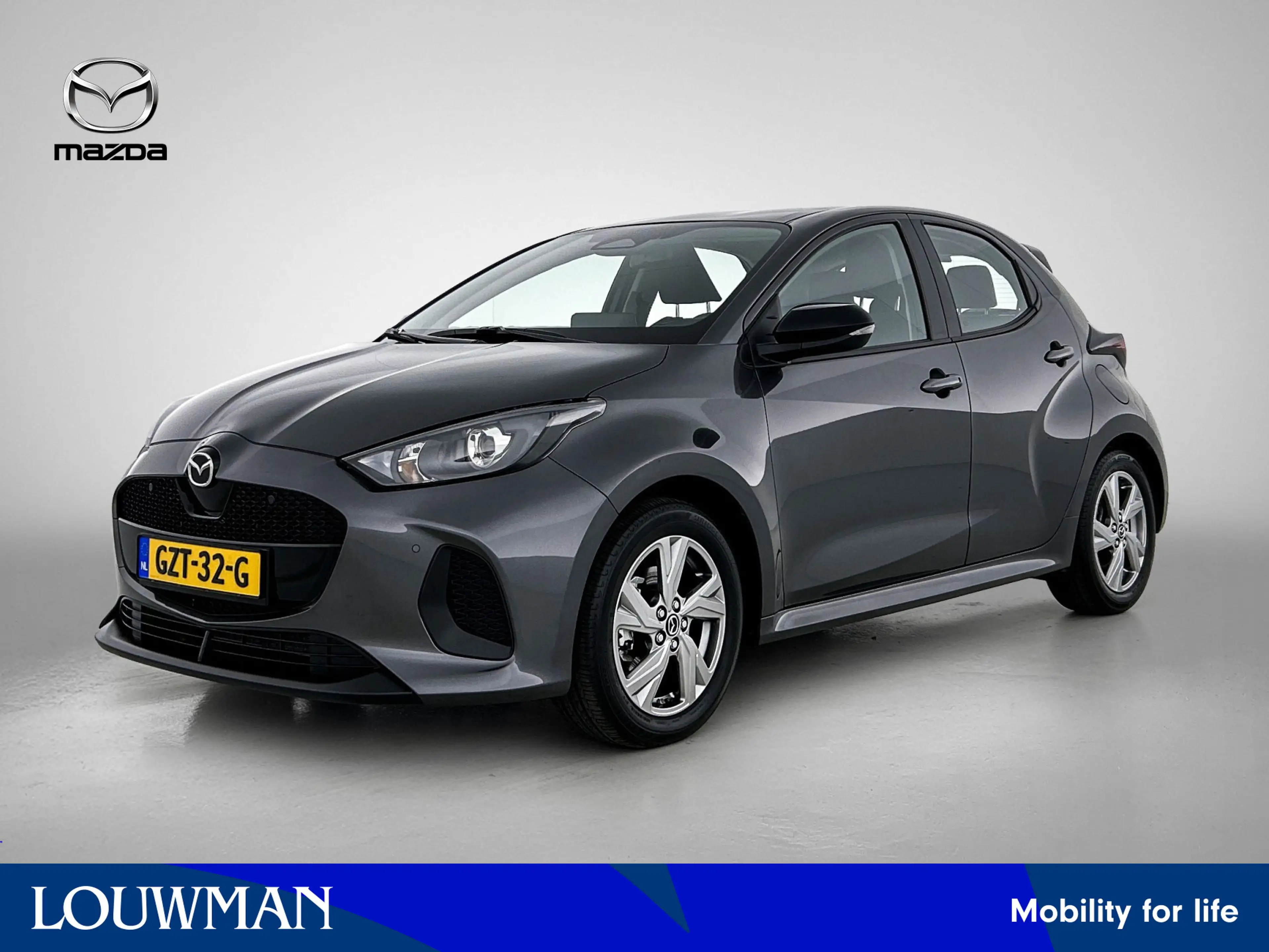 Mazda 2 Hybrid 1.5 Exclusive-line | Stuur-/Stoelverwarming