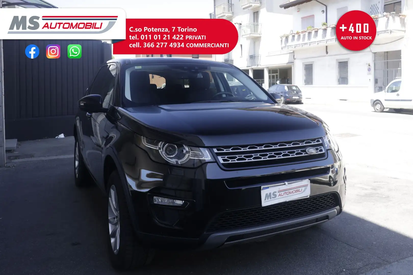 Land Rover Discovery Sport Land Rover Discovery Sport 2.0 TD4 150 CV HSE Lux Nero - 1