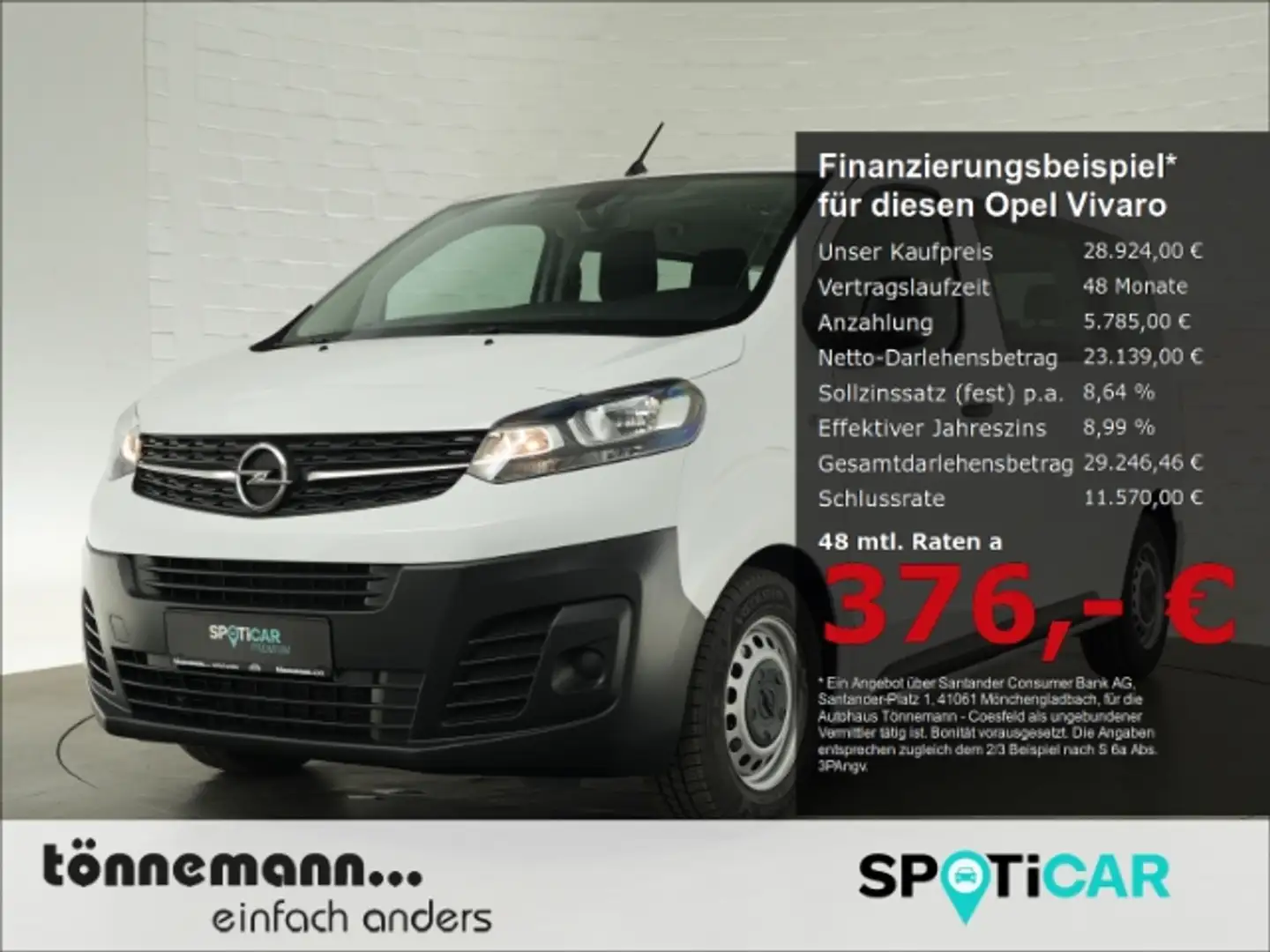 Opel Vivaro C KOMBI M CDTI 9-SITZER+NAVI+SCHIEBETÜR+BEIFAHRER- White - 1