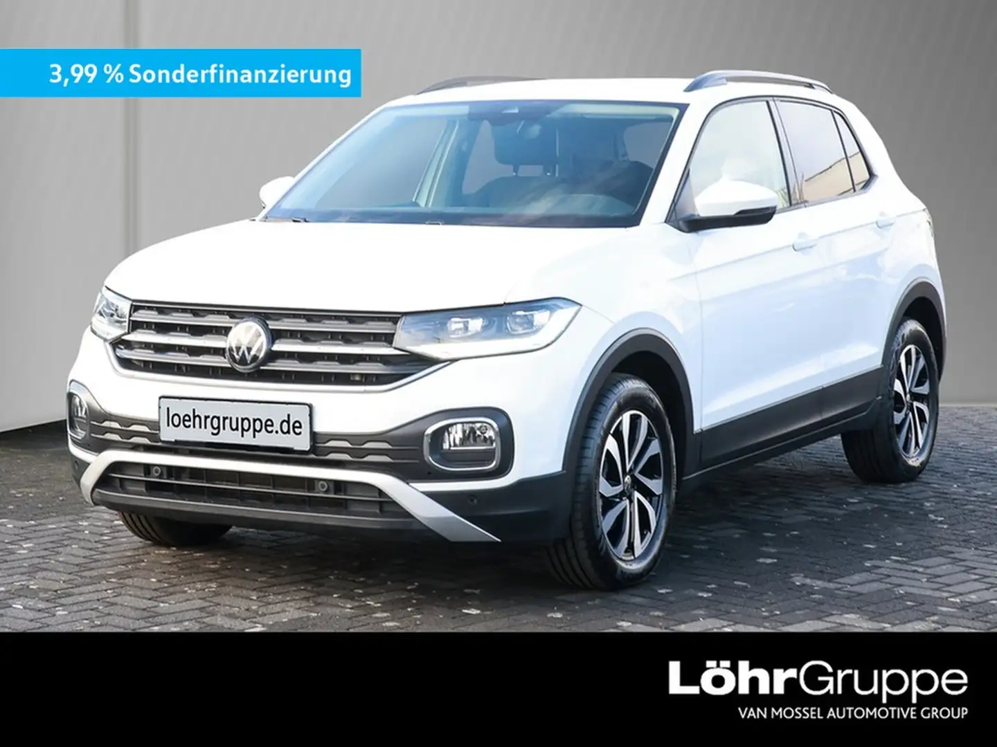 Volkswagen T-Cross 1.0 TSI Active AppConnect/SHZ/LED Weiß - 1