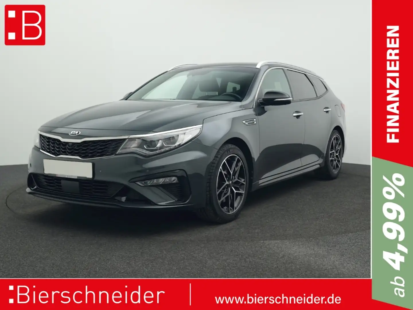 Kia Optima Sportswagon 1.6 T-GDI GT-Line LEDER KAMERA Grau - 1