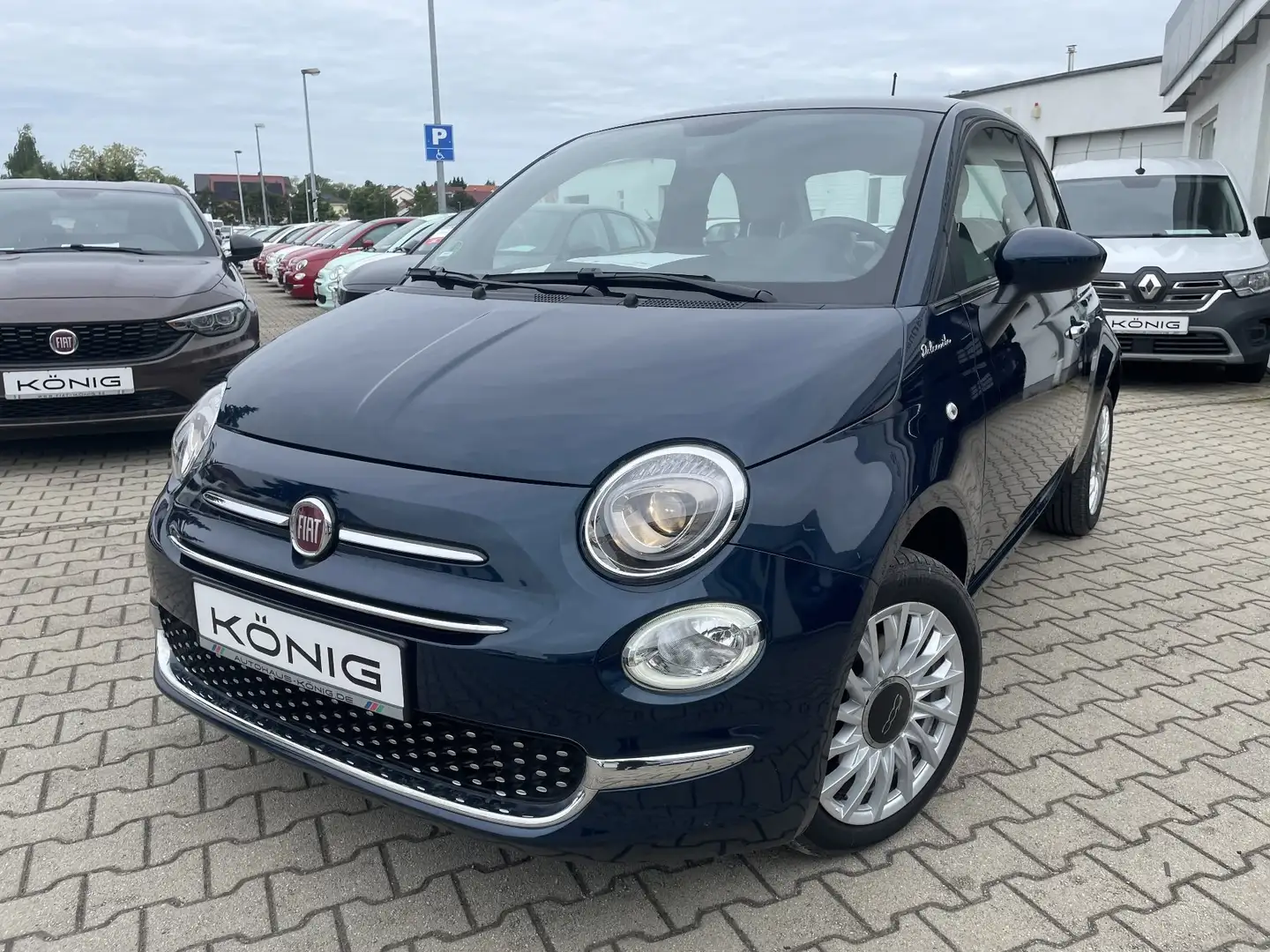 Fiat 500 Dolcevita Carplay*Klima*Leichtmetall Blau - 1
