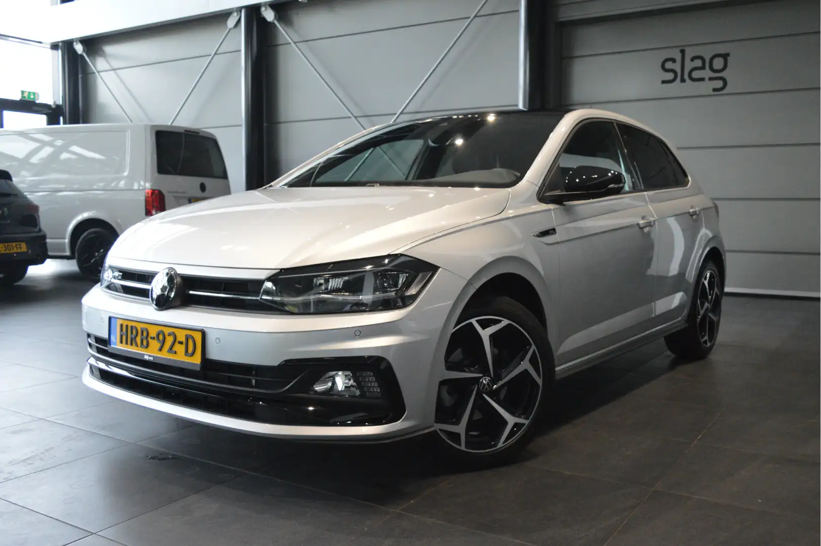 Volkswagen Polo 1.0 TSI 2X R-LINE navi clima camera led pdc 17 inc Gris - 1