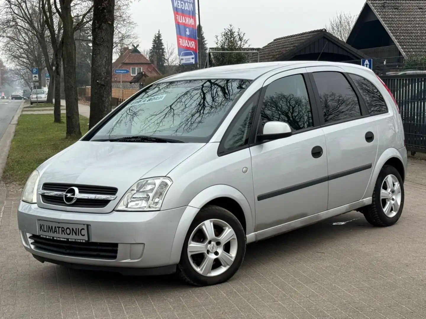 Opel Meriva Edition *KLIMA*MULTI*HANDEL/GEWERBE* Silber - 1
