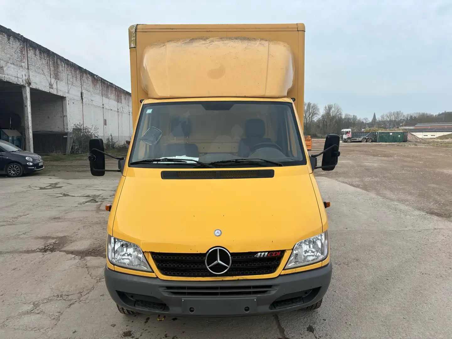 Mercedes-Benz Sprinter CHASSIS CAB 411 CDI 40 3.5t Hayon+Caisse Geel - 2