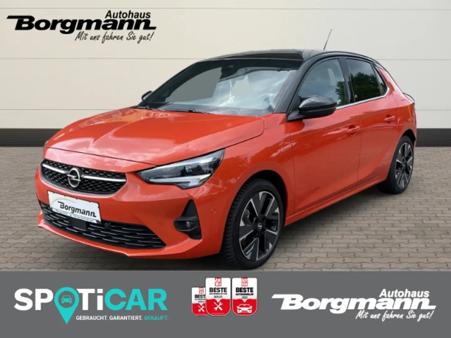 Opel Corsa-e Ultimate Navi - Rückfahrkamera - Bluetooth - Sitzh Orange - 1