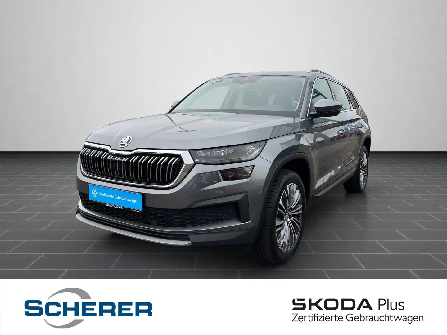 Skoda Kodiaq 2.0 TSI 4x4 DSG AHK+LED+Kamera+App+Climat Grau - 1