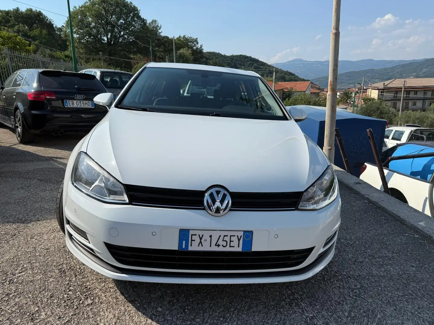 Volkswagen Golf 1.6 tdi bluemotion tecnology 110cv DSG Blanc - 2