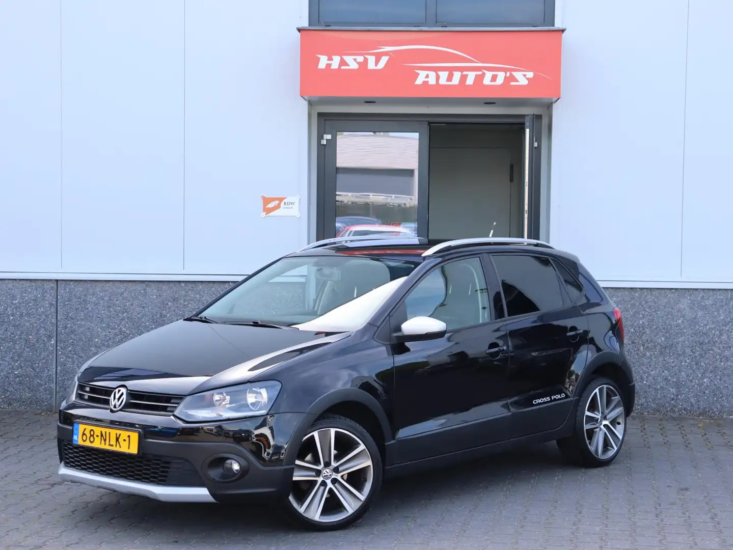 Volkswagen Polo Cross 1.4-16V airco LM 4-deurs org NL Noir - 1