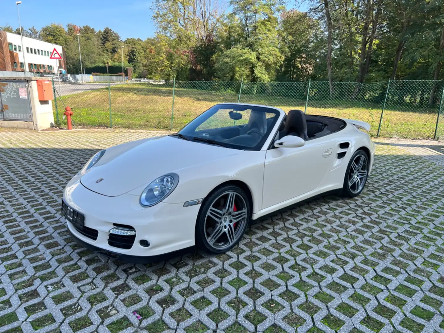 Porsche 997 3.8 TURBO 500Cv*Cabriolet*Tiptronic*Bose*Navi*Euro Bianco - 1