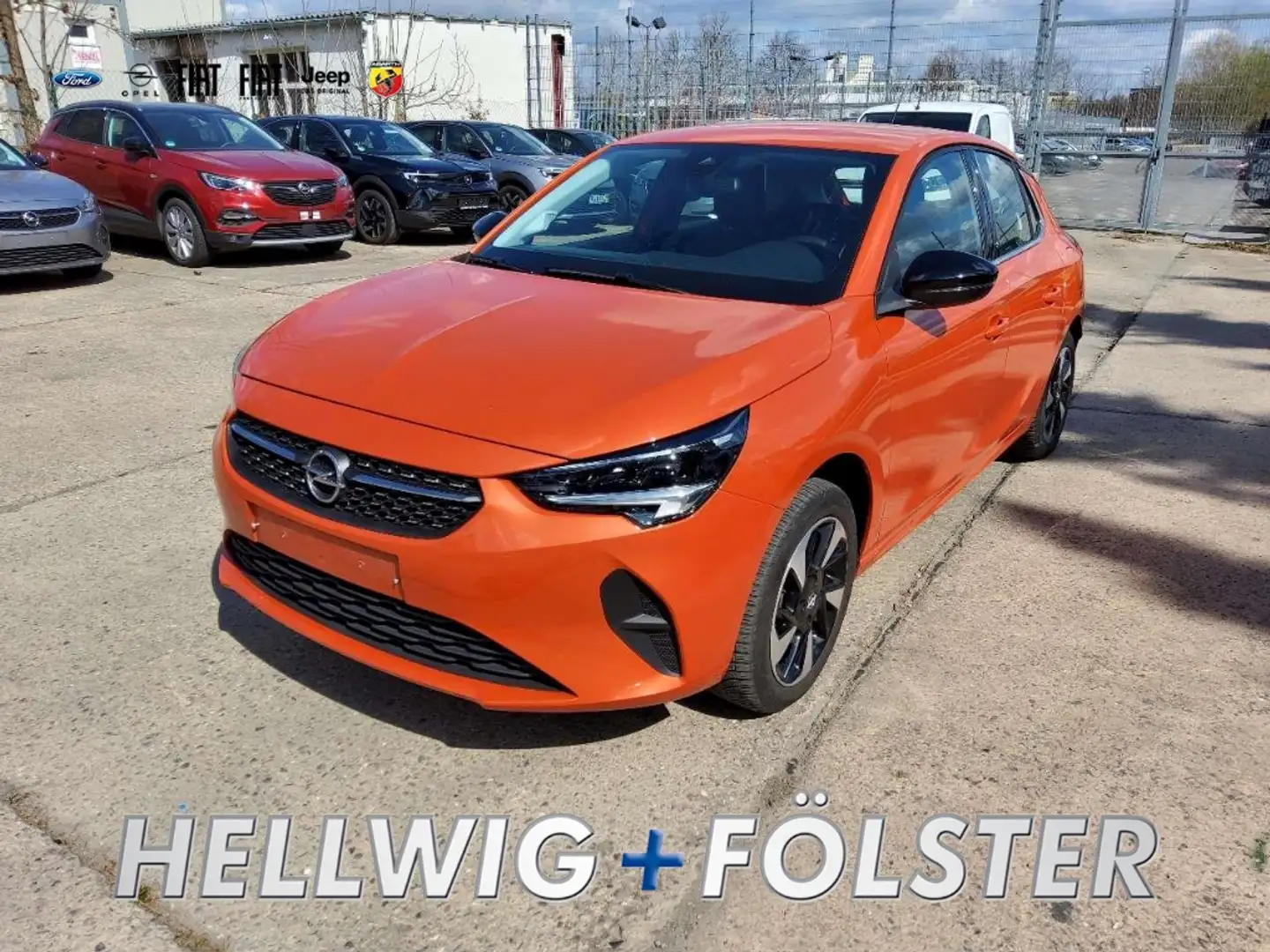 Opel Corsa-e F Elegance 7,4kw Shz Keyless Naranja - 1