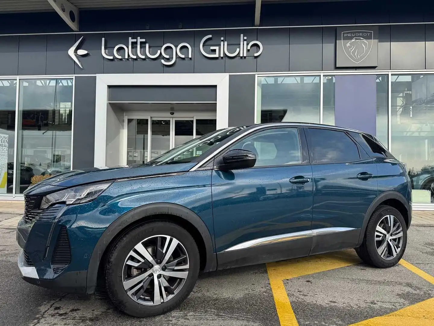 Peugeot 3008 2ª serie BlueHDi 130 S&S EAT8 Allure Blauw - 1