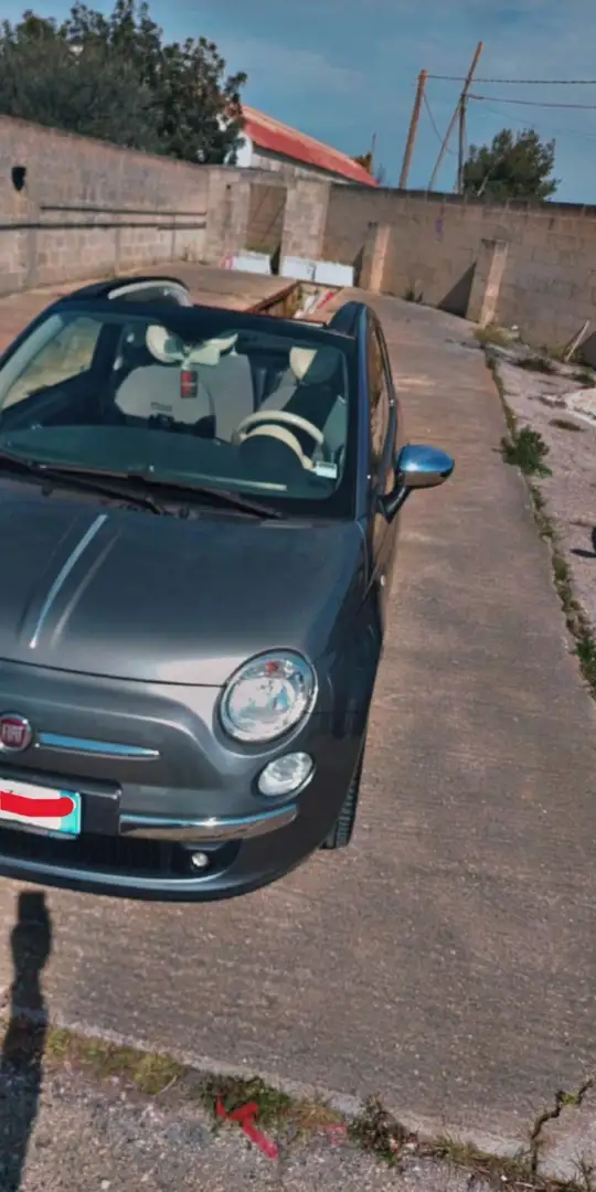 Fiat 500C 500C Lounge 2013 GPL Szary - 2