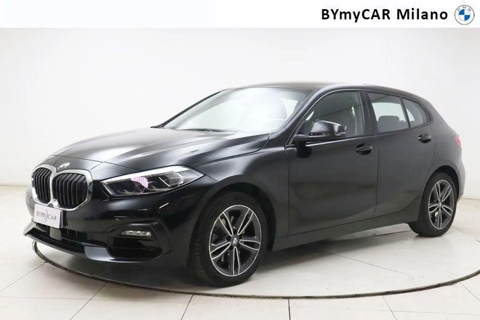 BMW 118 i Sport auto Nero - 1