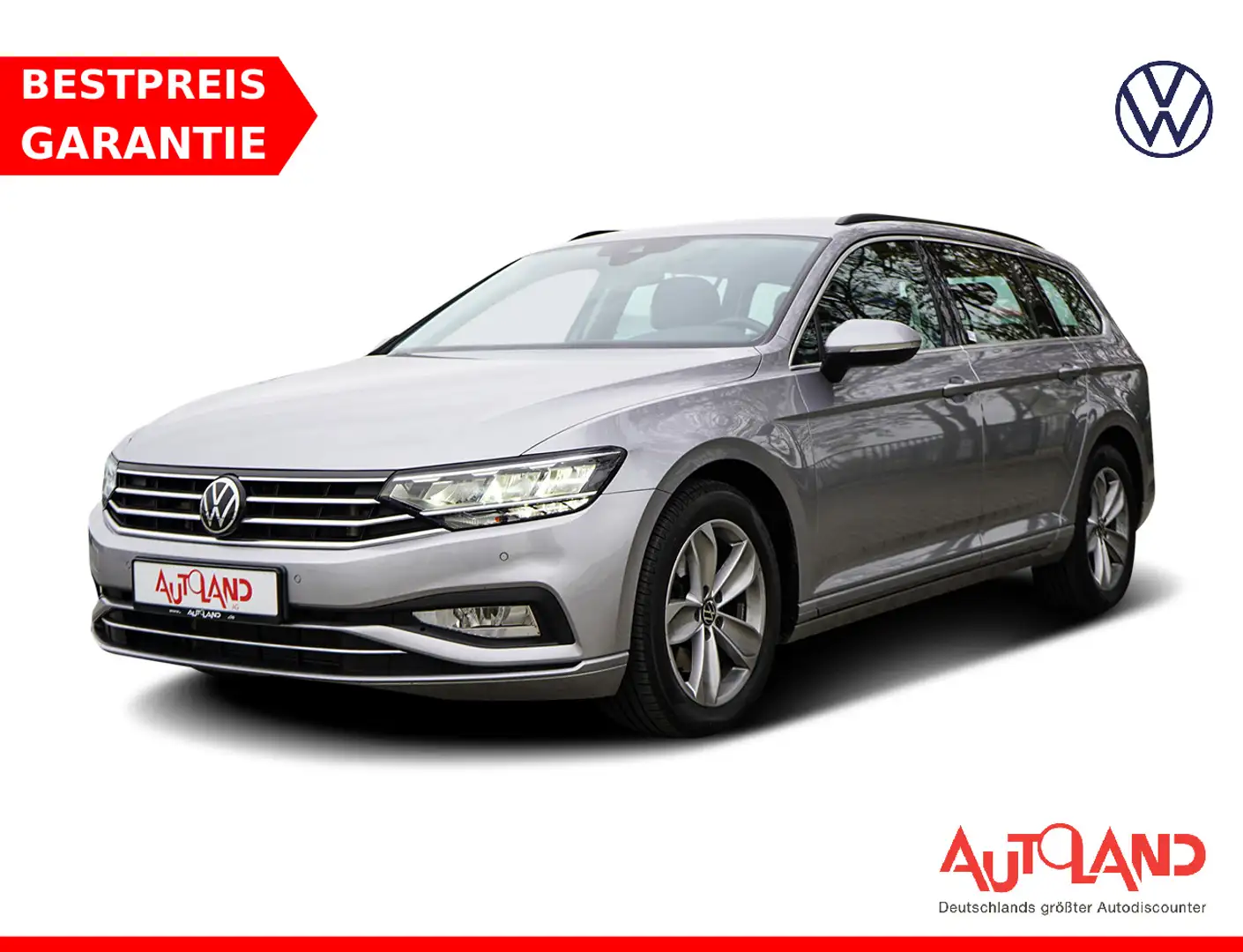 Volkswagen Passat Variant 2.0 TDI Business DSG LED Navi ACC Silber - 1